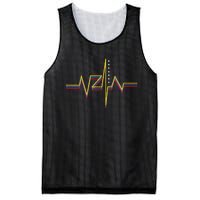 Venezuela Vzla Heart Flag Mesh Reversible Basketball Jersey Tank