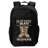 Vietnam Veteran In Memory The War Vietnam Gift Daily Commute Backpack