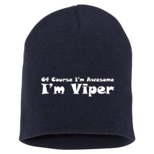 Viper Short Acrylic Beanie