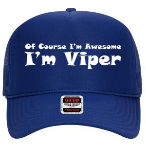 Viper High Crown Mesh Back Trucker Hat