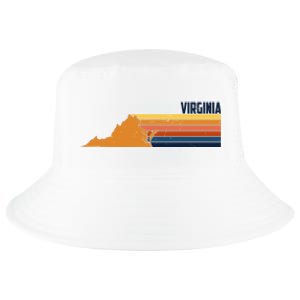 Retro Vintage Virginia Cool Comfort Performance Bucket Hat