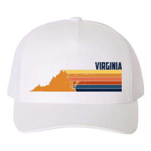 Retro Vintage Virginia Yupoong Adult 5-Panel Trucker Hat