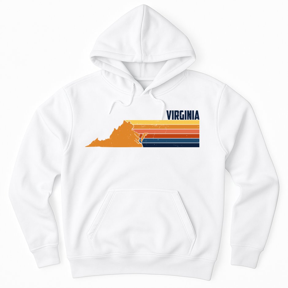 Retro Vintage Virginia Hoodie