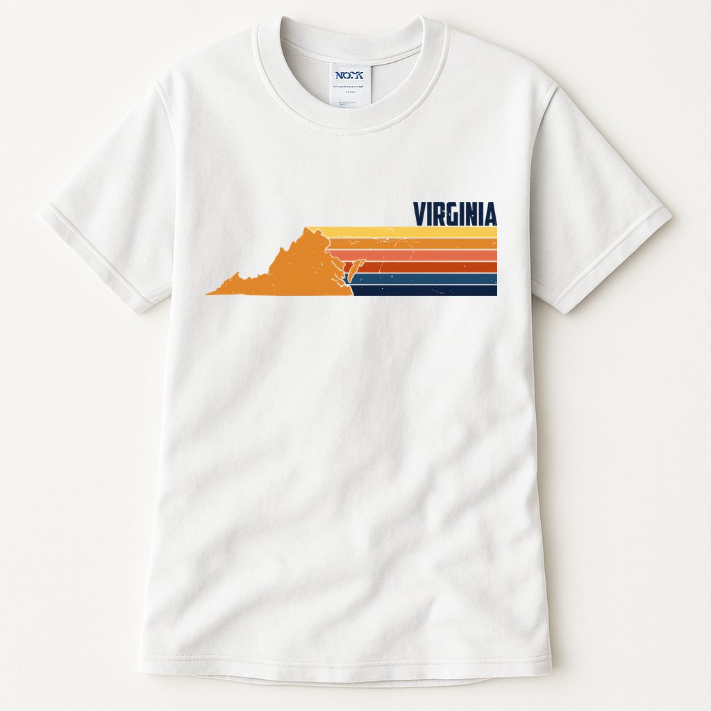Retro Vintage Virginia Tall T-Shirt