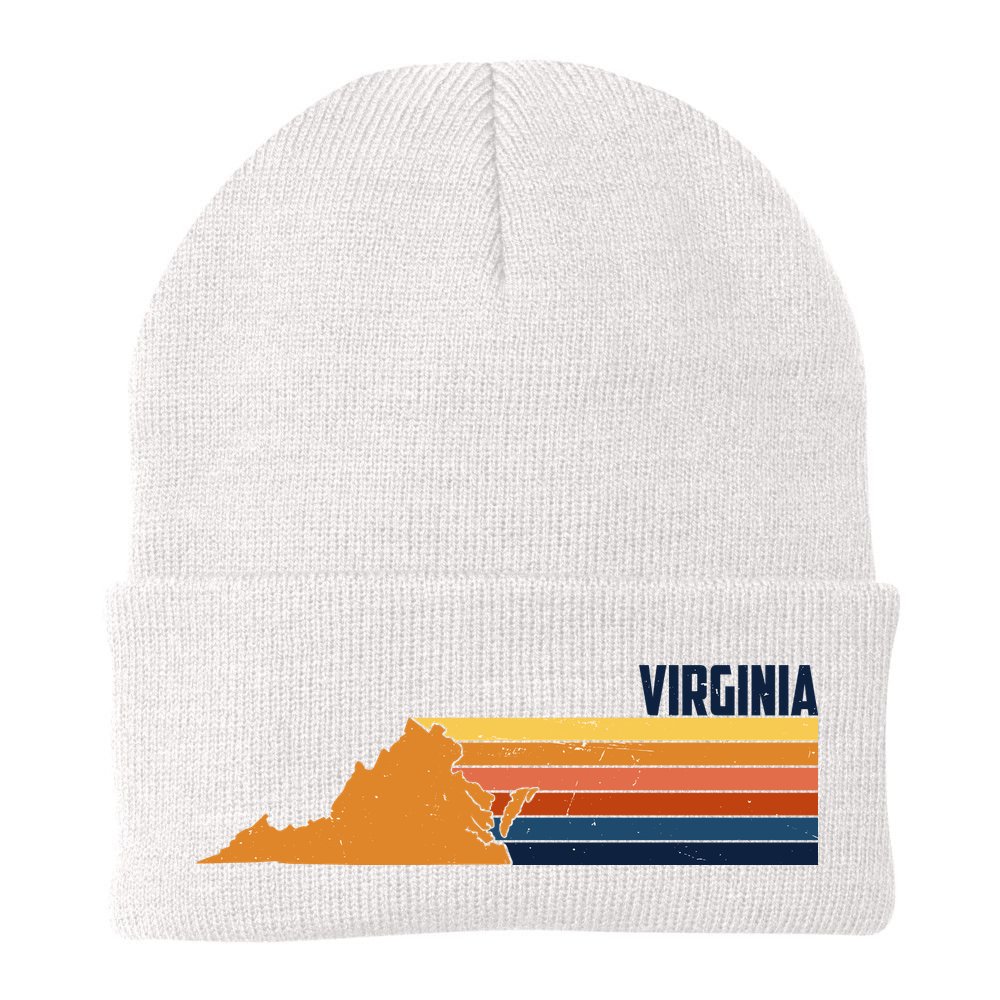 Retro Vintage Virginia Beanie