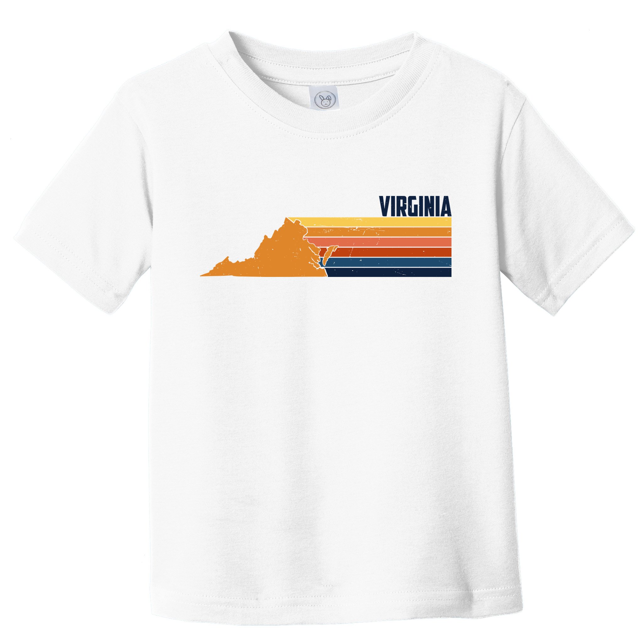 Retro Vintage Virginia Toddler T-Shirt