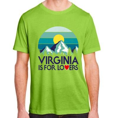 Vintage Virginia Is For The Lovers Adult ChromaSoft Performance T-Shirt