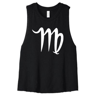 Virgo Women's Racerback Cropped Tank