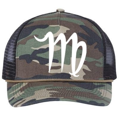 Virgo Retro Rope Trucker Hat Cap