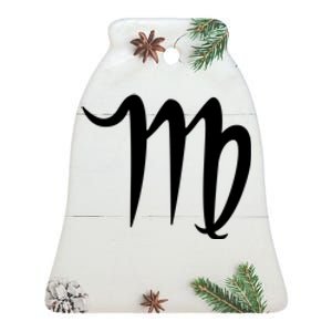 Virgo Ceramic Bell Ornament