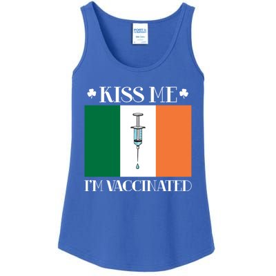 Vaccinated Vaccination Irish Gift I Fun Paddys Day Cool Gift Ladies Essential Tank