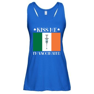 Vaccinated Vaccination Irish Gift I Fun Paddys Day Cool Gift Ladies Essential Flowy Tank