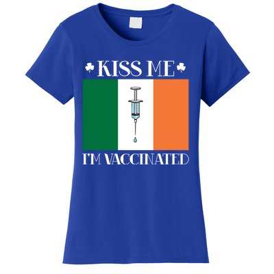 Vaccinated Vaccination Irish Gift I Fun Paddys Day Cool Gift Women's T-Shirt