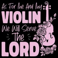 Violin Violinist Jesus Faith Christian As For Me And My Impact Tech Backpack