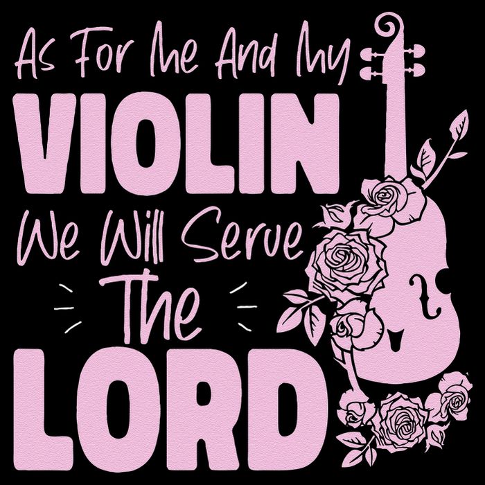 Violin Violinist Jesus Faith Christian As For Me And My Impact Tech Backpack