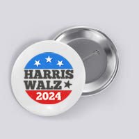 Vintage Vote Kamala Harris Tim Walz 2024 Election Emblem Button