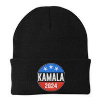 Vintage Vote Kamala 2024 Election Emblem Beanie