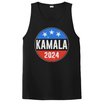 Vintage Vote Kamala 2024 Election Emblem PosiCharge Competitor Tank