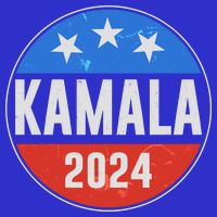 Vintage Vote Kamala 2024 Election Emblem Hoodie