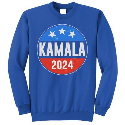 Vintage Vote Kamala 2024 Election Emblem Sweatshirt