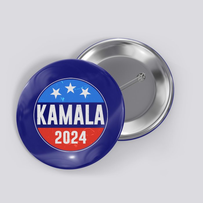 Vintage Vote Kamala 2024 Election Emblem Button