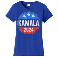 Vintage Vote Kamala 2024 Election Emblem Women's T-Shirt