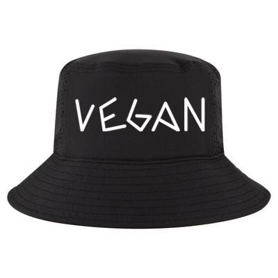 Vegan Veggie Lover Vegetarian Plant Powered Veganism No Meat Gift Cool Comfort Performance Bucket Hat