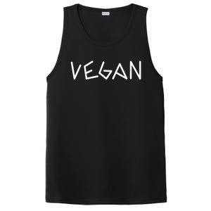 Vegan Veggie Lover Vegetarian Plant Powered Veganism No Meat Gift PosiCharge Competitor Tank