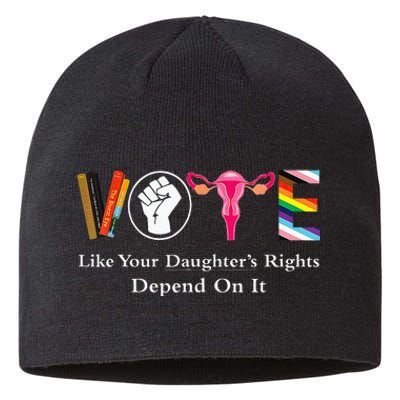 Vintage Vote Like Your Granddaughters Rights Depend On It Sustainable Beanie