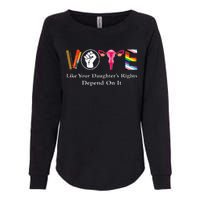 Vintage Vote Like Your Granddaughters Rights Depend On It Womens California Wash Sweatshirt