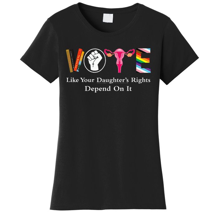 Vintage Vote Like Your Granddaughters Rights Depend On It Women's T-Shirt