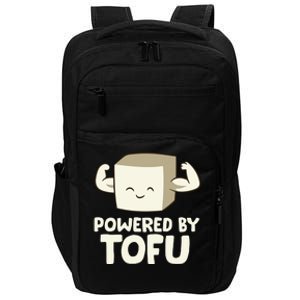 Vegan Vegetarian Love Tofu Powered By Tofu Impact Tech Backpack