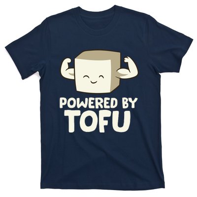 Vegan Vegetarian Love Tofu Powered By Tofu T-Shirt