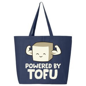 Vegan Vegetarian Love Tofu Powered By Tofu 25L Jumbo Tote