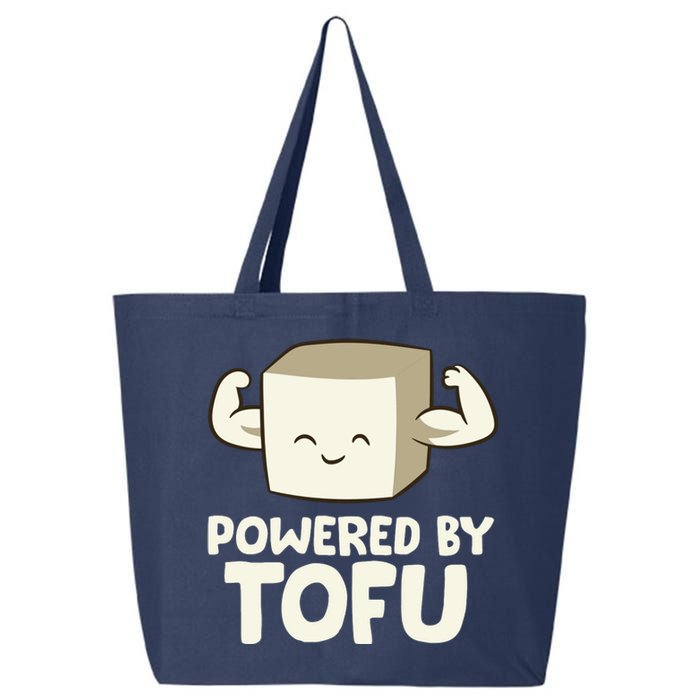 Vegan Vegetarian Love Tofu Powered By Tofu 25L Jumbo Tote