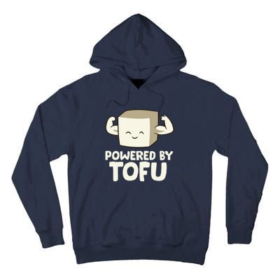 Vegan Vegetarian Love Tofu Powered By Tofu Tall Hoodie