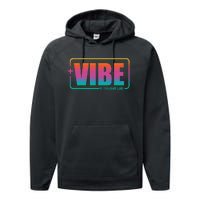 Vibe Volleyball Lab Multi Color Performance Fleece Hoodie