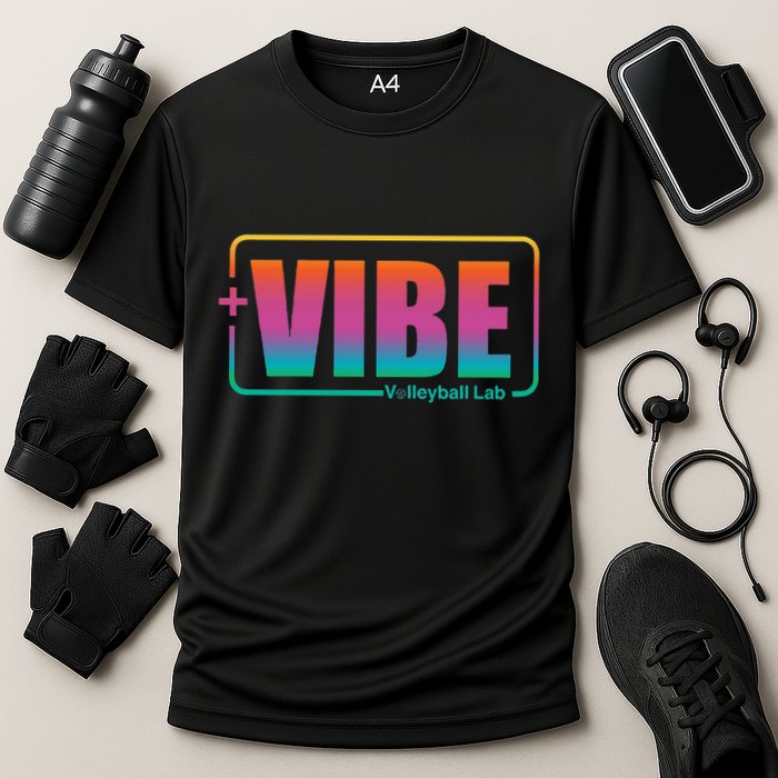 Vibe Volleyball Lab Multi Color Performance Shirt