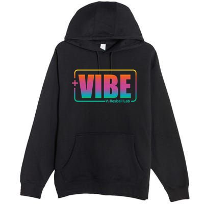Vibe Volleyball Lab Multi Color Premium Pullover Hoodie