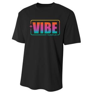 Vibe Volleyball Lab Multi Color Performance Sprint T-Shirt