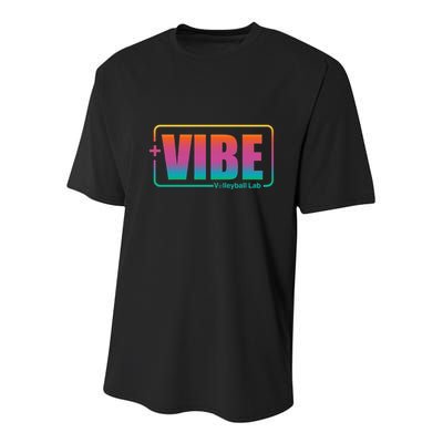 Vibe Volleyball Lab Multi Color Youth Performance Sprint T-Shirt