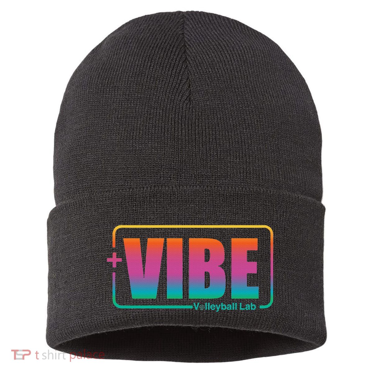 Vibe Volleyball Lab Multi Color Sustainable Knit Beanie