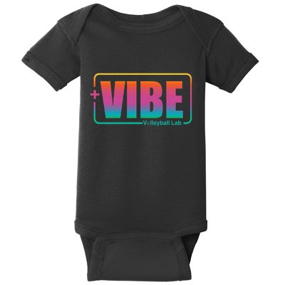 Vibe Volleyball Lab Multi Color Baby Bodysuit