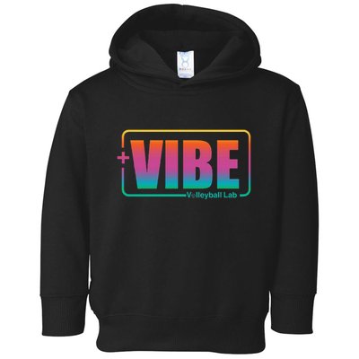 Vibe Volleyball Lab Multi Color Toddler Hoodie