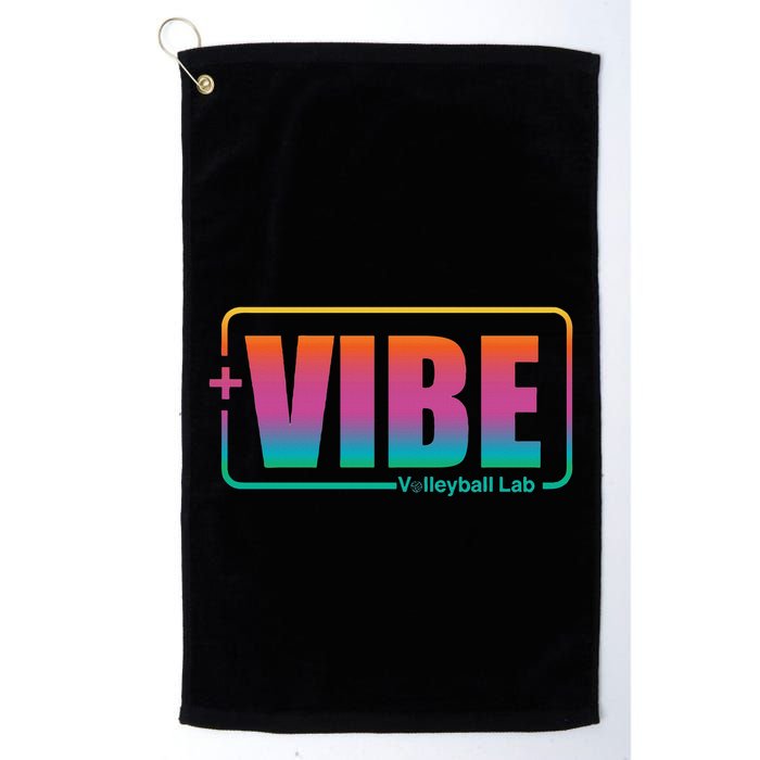 Vibe Volleyball Lab Multi Color Golf Towel
