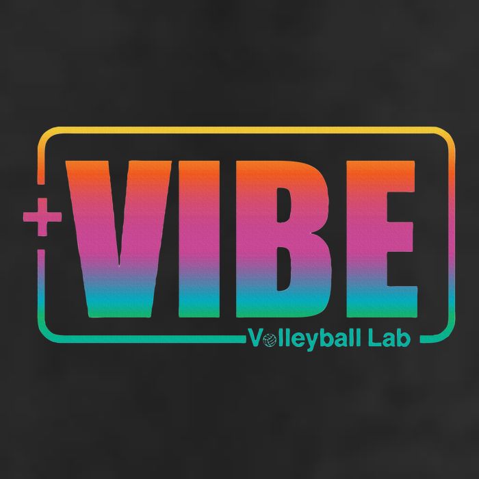 Vibe Volleyball Lab Multi Color Golf Towel