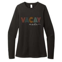 Vintage Vacay Mode For Camping Family Vacations In 2023 Womens CVC Long Sleeve Shirt