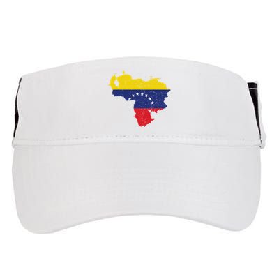Vintage Venezuela Map 7 Stars Flag Venezuela Flag Adult Drive Performance Visor