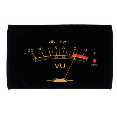 Volume VU Meter Vintage Audio Engineer Recording Studio Microfiber Hand Towel