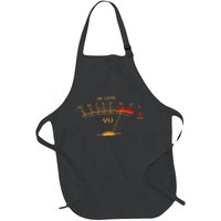 Volume Vu Meter Audio Engineer Recording Studio Gear Head Musician Guitar Apron